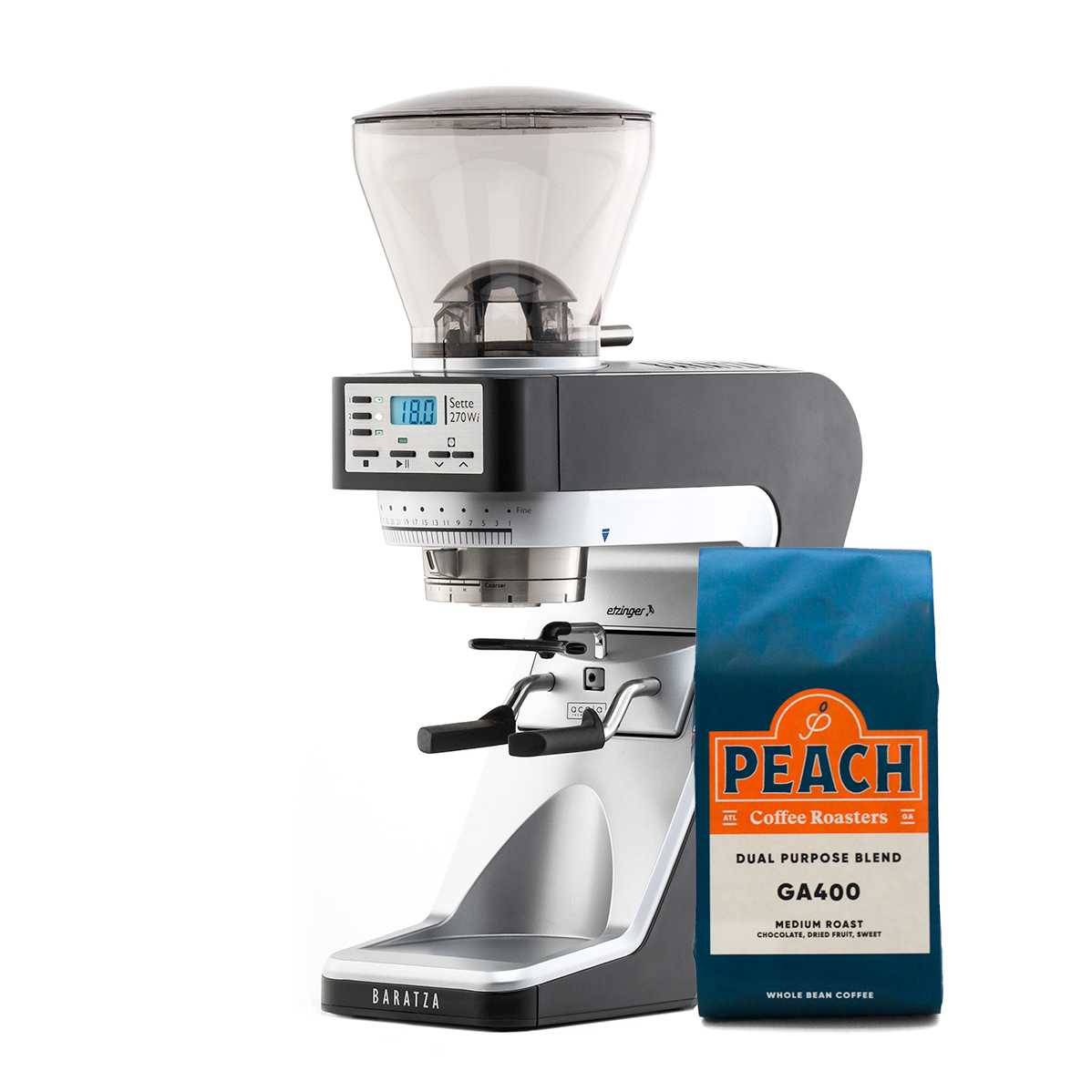 Baratza Sette 270Wi Espresso Grinder Coffee Bundle Downtown Connector Decaf Whole Bean