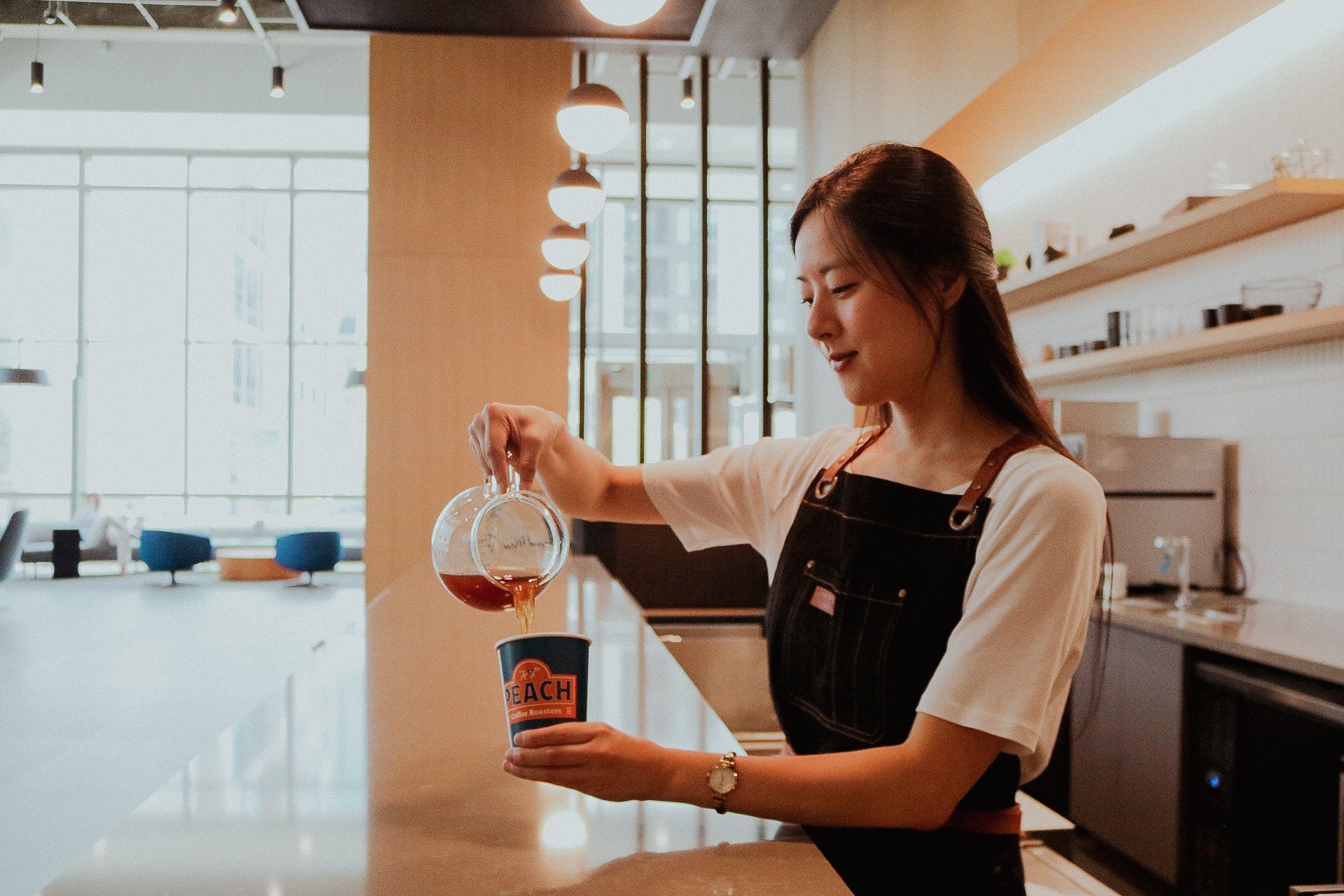 Coffee Maker and Grinder Setup