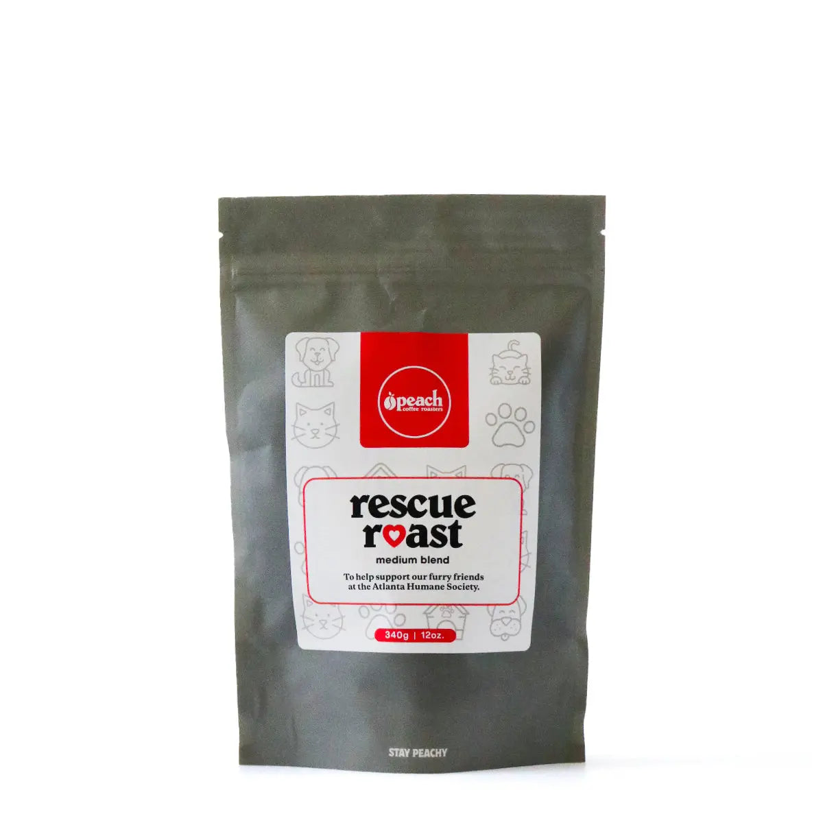 Rescue Roast - Medium Roast - Washed Peach Coffee Roasters