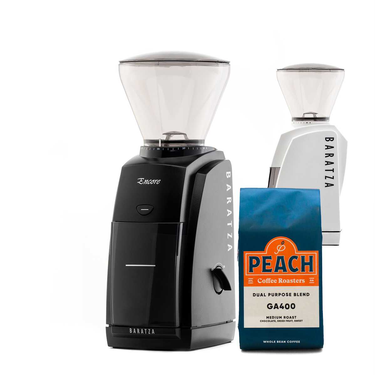 Baratza Encore Grinder + Coffee Bundle Peach Coffee Roasters