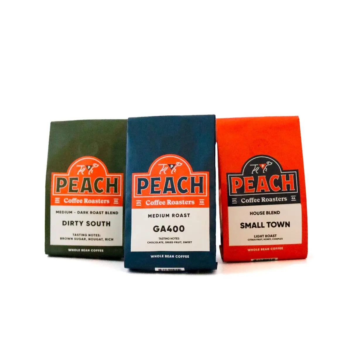 Coffee Sample and Gift Packs Peach Coffee Roasters