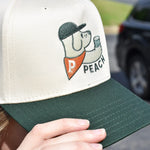 Coffee Dog Two-Tone Hat (Copy) Peach Coffee Roasters