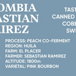 Sebastian Ramirez "Stay Peachy" Peach Coffee Roasters