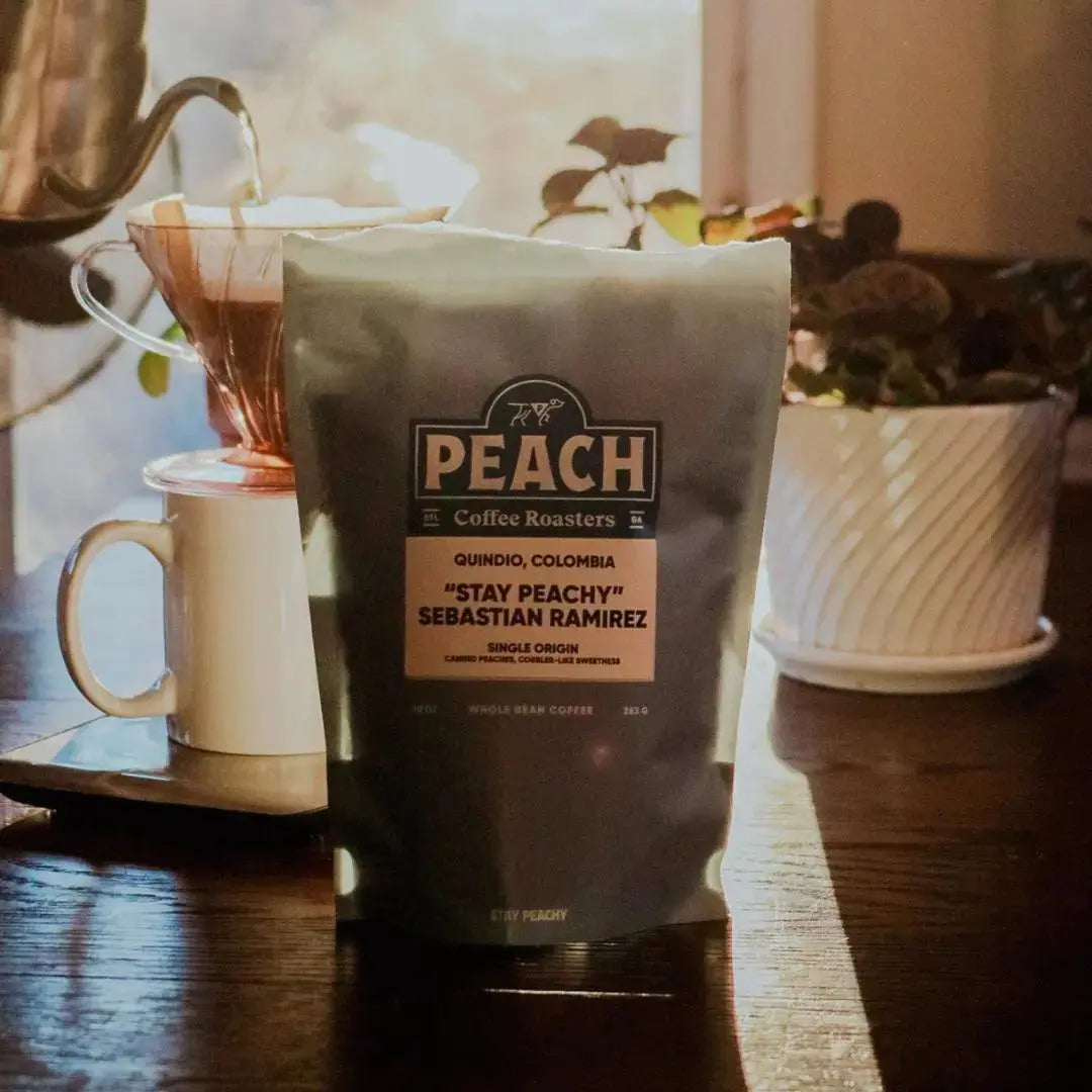 WS Sebastian Ramirez "Stay Peachy" Peach Coffee Roasters
