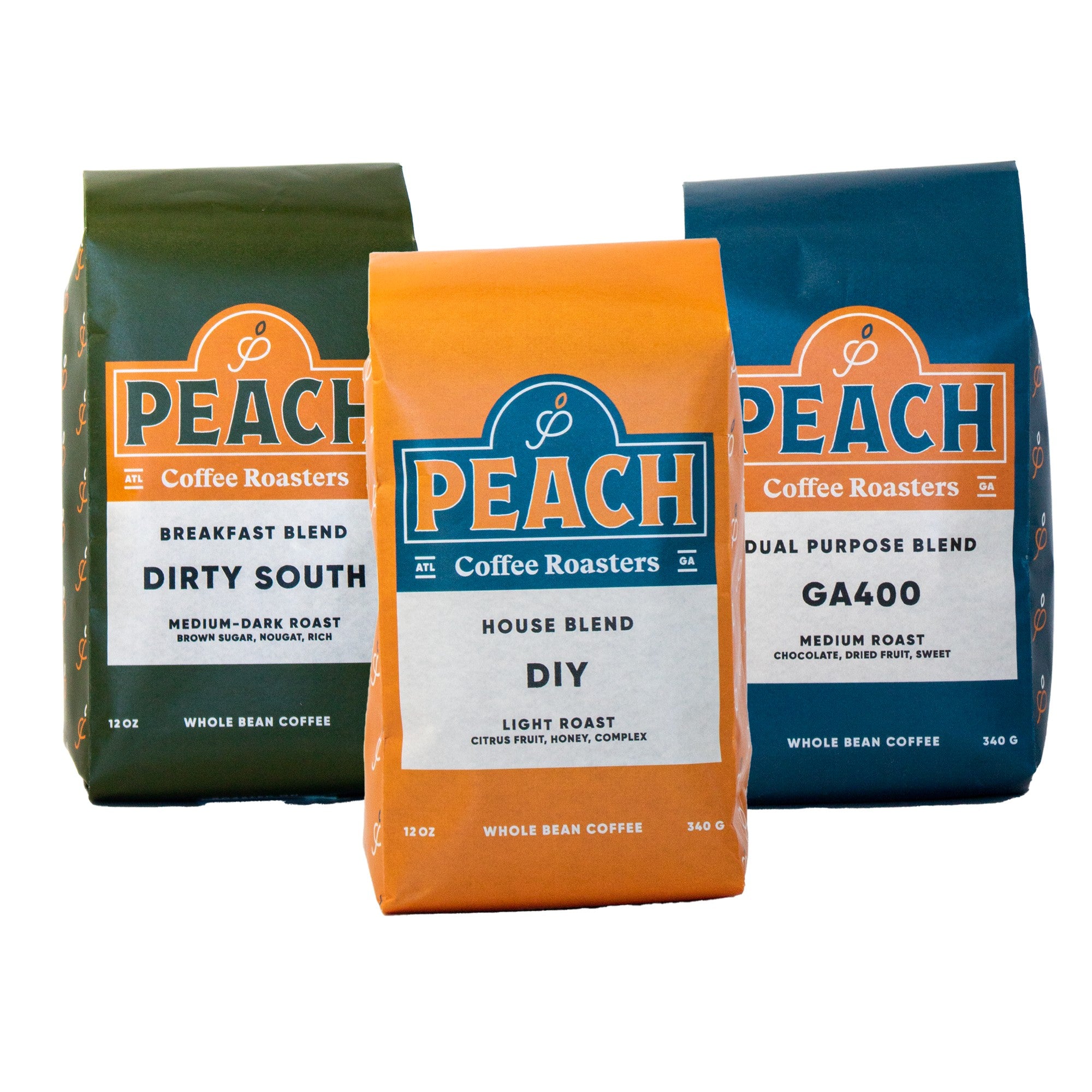3 Month Coffee Gift Subscription - Shipping Included Peach Coffee Roasters