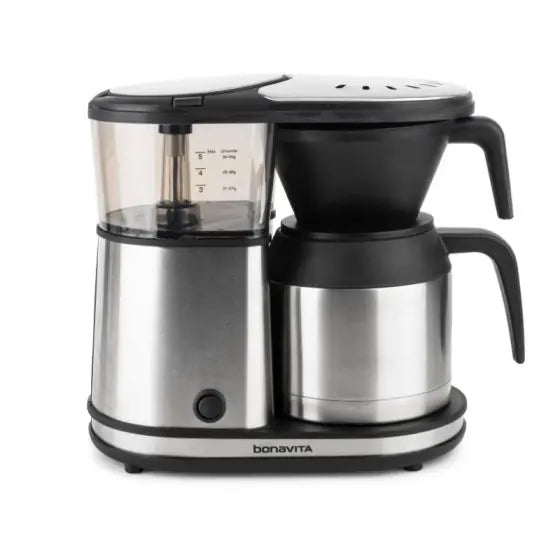 Bonavita 5 Cup Coffee Maker With Stainless Carafe Peach Coffee Roasters