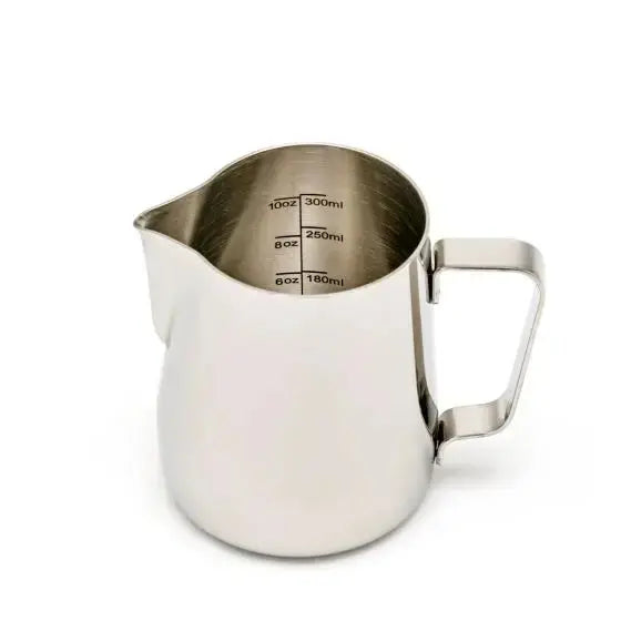 Stainless Steel Milk Pitcher Peach Coffee Roasters