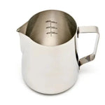 Stainless Steel Milk Pitcher Peach Coffee Roasters